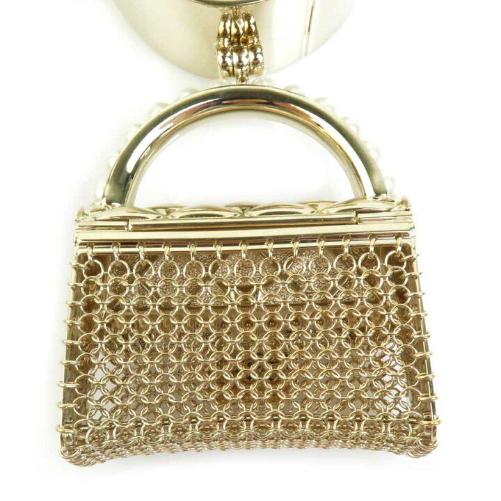 楽天市場】シャネル CHANEL バングル メタル ゴールド レディース  