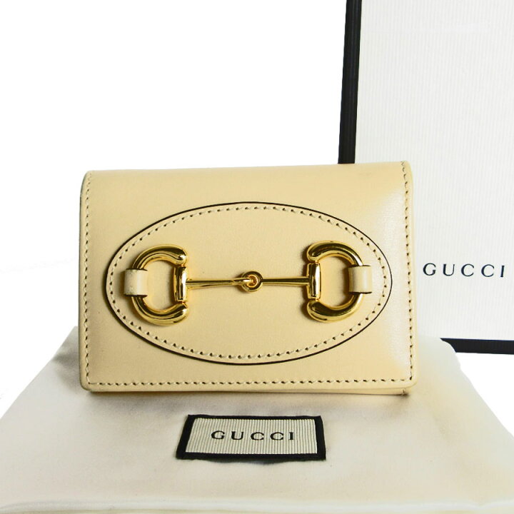 楽天市場】グッチ GUCCI 三つ折り財布 コンパクトウオレット ホース  