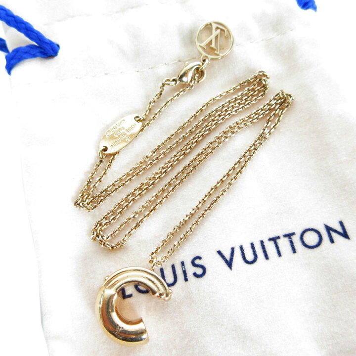 楽天市場】ルイ ヴィトン LOUIS VUITTON ネックレス LV＆ME C メタル 