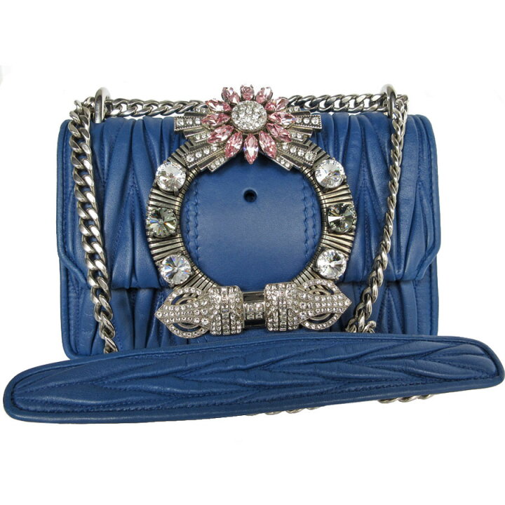 楽天市場】ミュウミュウ MIUMIU ショルダーバッグ レザー/ライン 