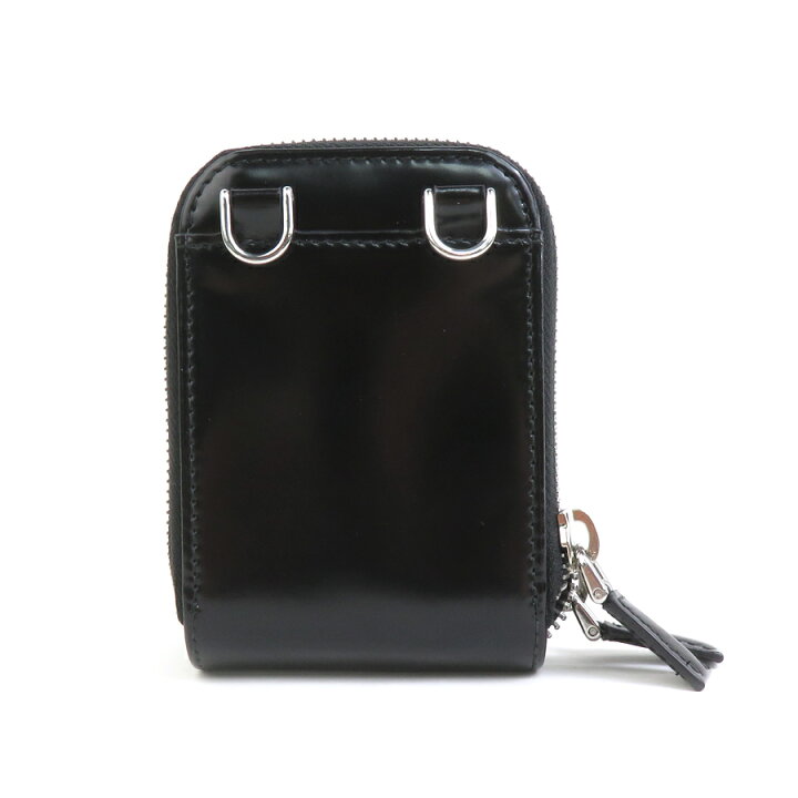 楽天市場】プラダ PRADA ポーチ レザー ブラック ユニセックス 2ZD011 