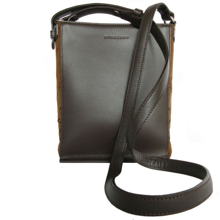 楽天市場】バーバリー BURBERRY ショルダーバッグ レザー/スエード 