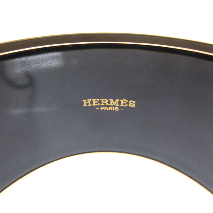 楽天市場】エルメス HERMES バングル ブレスレット エマイユ メタル  