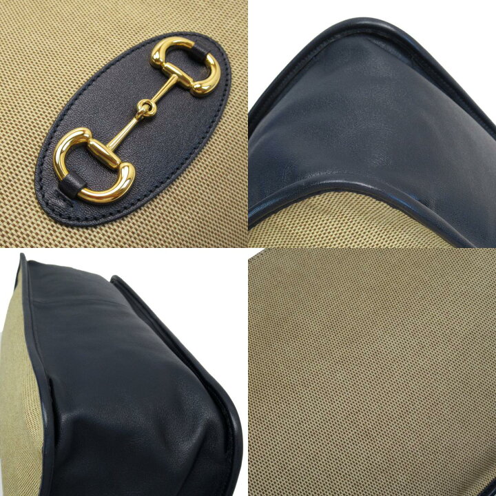 楽天市場】グッチ GUCCI ショルダーバッグ ホースビット キャンバス  