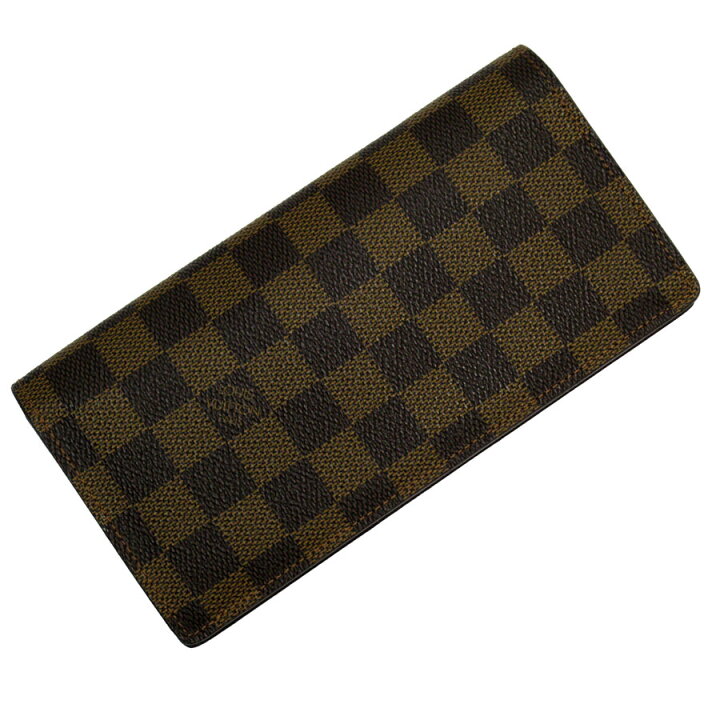楽天市場】ルイ ヴィトン LOUIS VUITTON 二つ折り長財布 ダミエ 