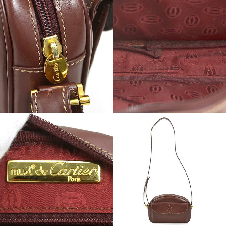 楽天市場】カルティエ CARTIER ショルダーバッグ マストライン レザー 