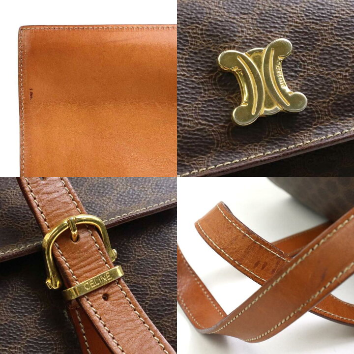 楽天市場】セリーヌ CELINE ハンドバッグ マカダム PVC/レザー  