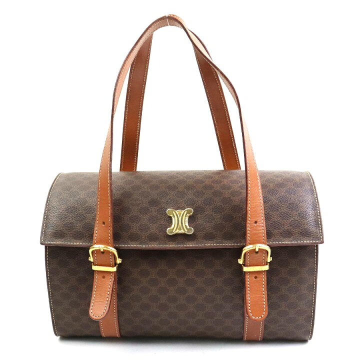 楽天市場】セリーヌ CELINE ハンドバッグ マカダム PVC/レザー  