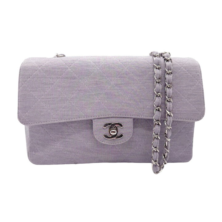 楽天市場】シャネル CHANEL ショルダーバッグ コットン ライトパープル 
