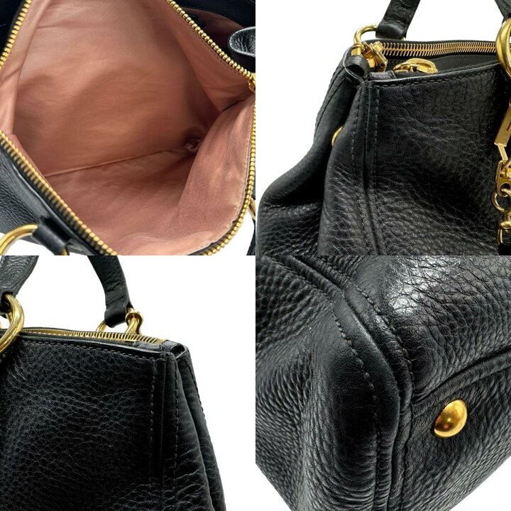 楽天市場】ミュウミュウ MIUMIU ショルダーバッグ ハンドバッグ レザー  