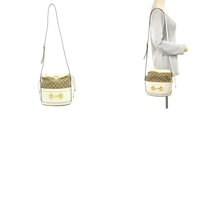 楽天市場】グッチ GUCCI ショルダーバッグ ホースビット レザー/GG  