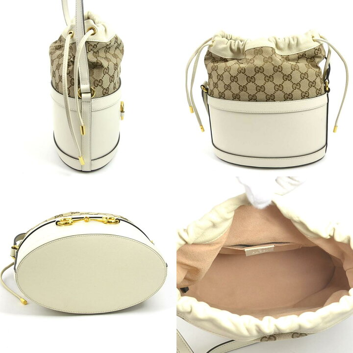 楽天市場】グッチ GUCCI ショルダーバッグ ホースビット レザー/GG  