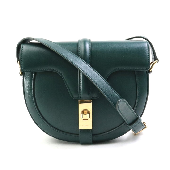 楽天市場】セリーヌ CELINE ショルダーバッグ スモールブザス レザー 