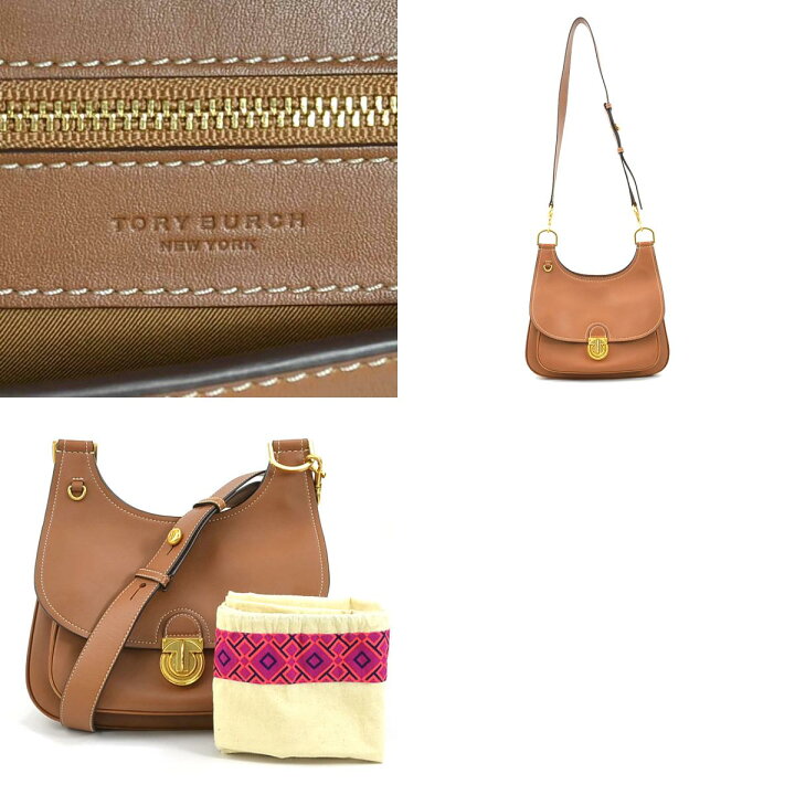 楽天市場】トリーバーチ Tory Burch ショルダーバッグ レザー ブラウン  