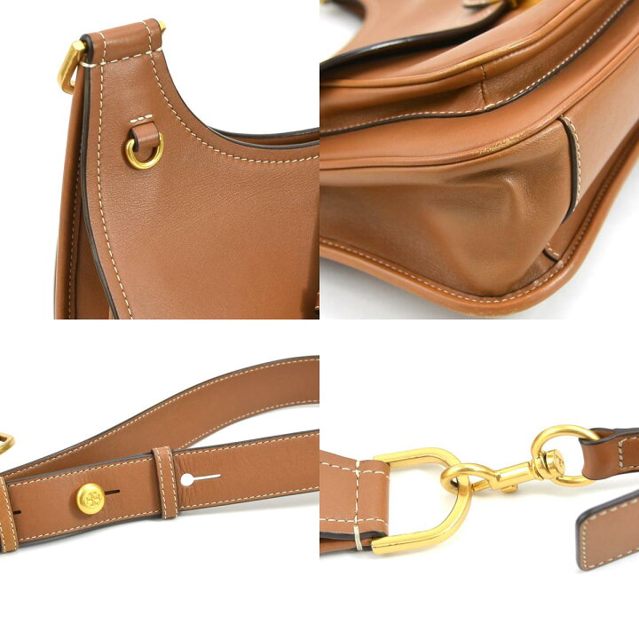 楽天市場】トリーバーチ Tory Burch ショルダーバッグ レザー ブラウン  