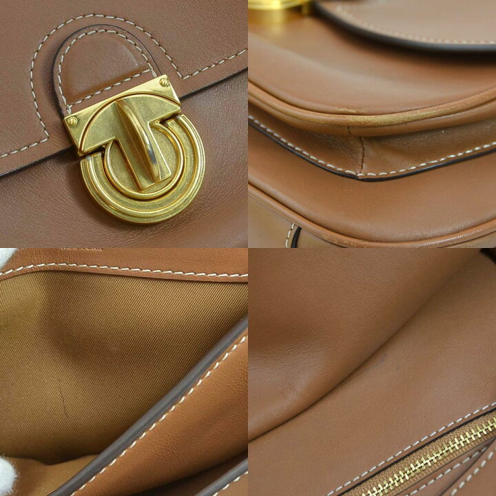 楽天市場】トリーバーチ Tory Burch ショルダーバッグ レザー ブラウン  