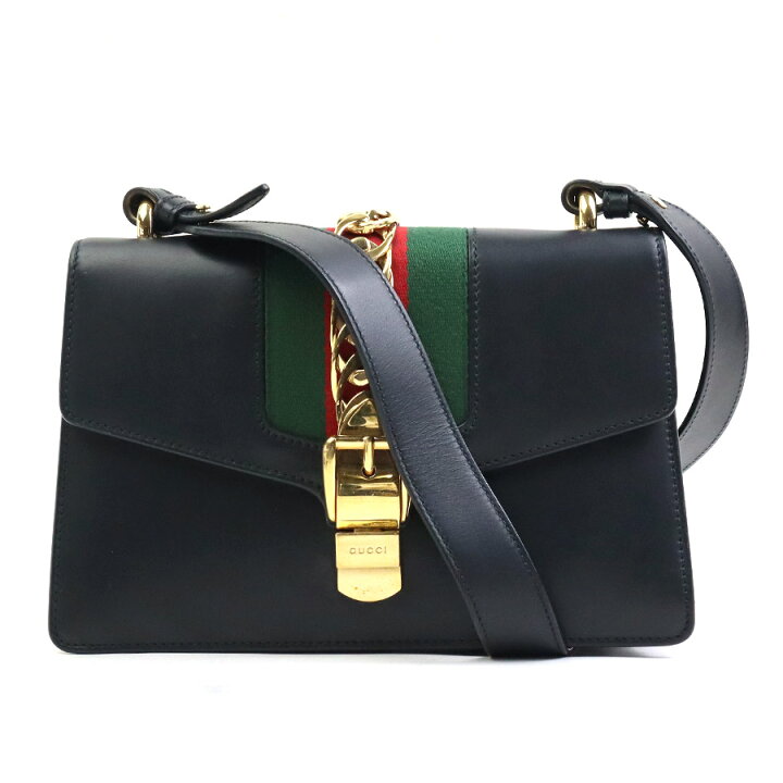 楽天市場】グッチ GUCCI 2Wayバッグ ショルダーバッグ シルヴィ レザー  