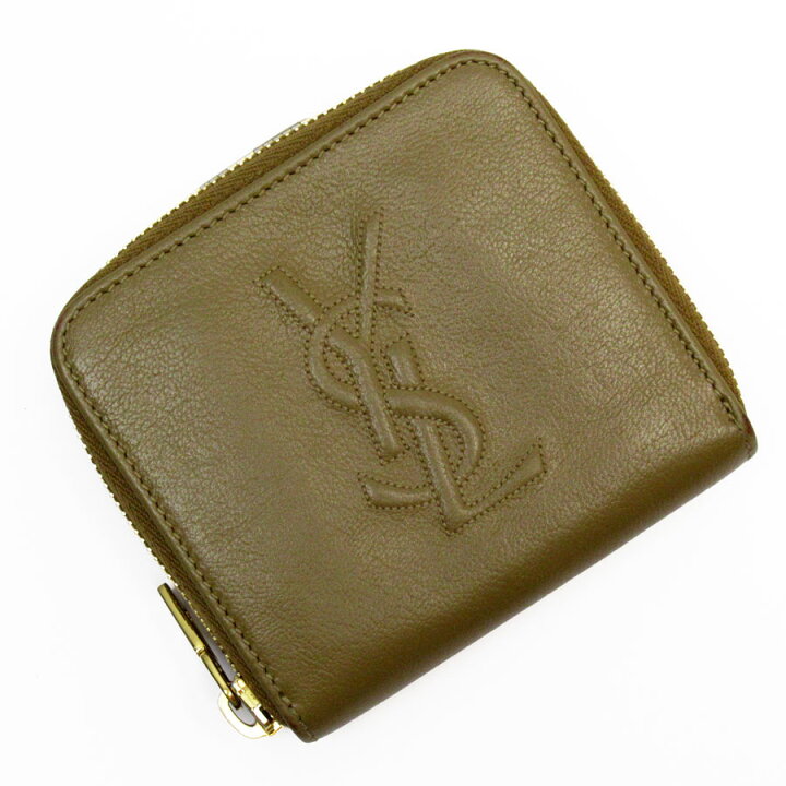 楽天市場】イヴ サンローラン YVES SAINT LAURENT 二つ折り財布 レザー  