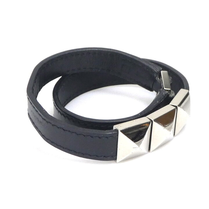 楽天市場】エルメス HERMES ブレスレット メドール レザー/メタル 