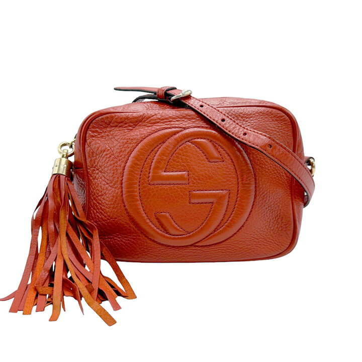 楽天市場】グッチ GUCCI 斜め掛けショルダーバッグ ソーホー レザー 