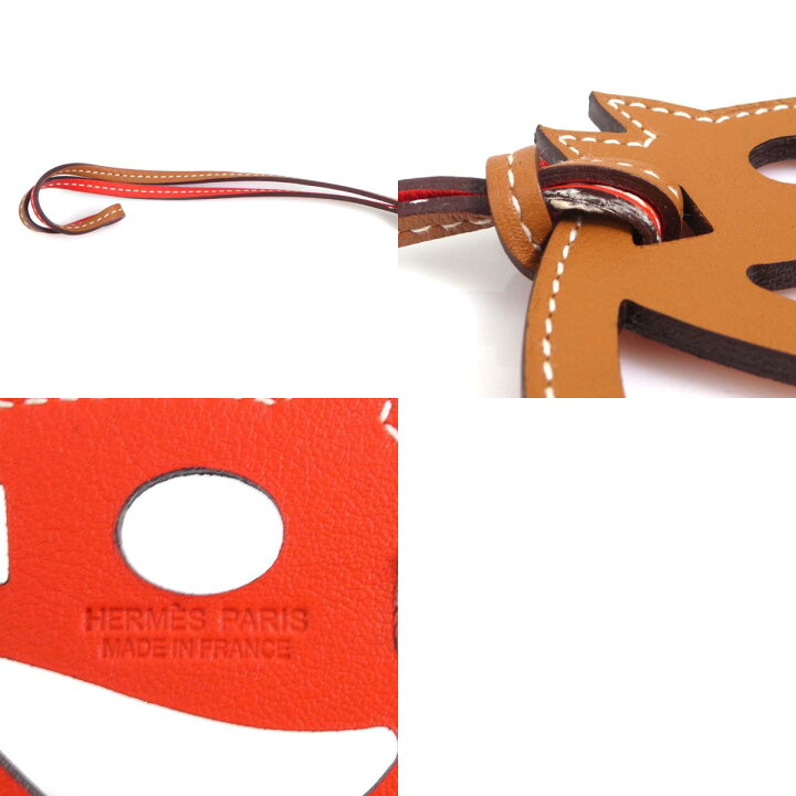 楽天市場】エルメス HERMES チャーム パドックシュヴァル レザー 
