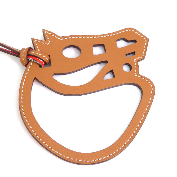 楽天市場】エルメス HERMES チャーム パドックシュヴァル レザー 