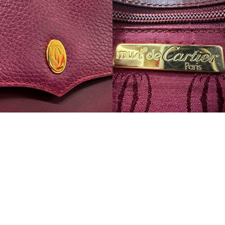 楽天市場】カルティエ CARTIER ショルダーバッグ マストライン レザー 