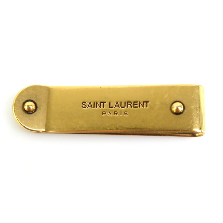 楽天市場】サンローラン SAINT LAURENT マネークリップ メタル 
