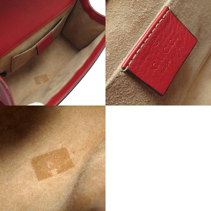 楽天市場】グッチ GUCCI ショルダーバッグ レザー/フェイクパール  