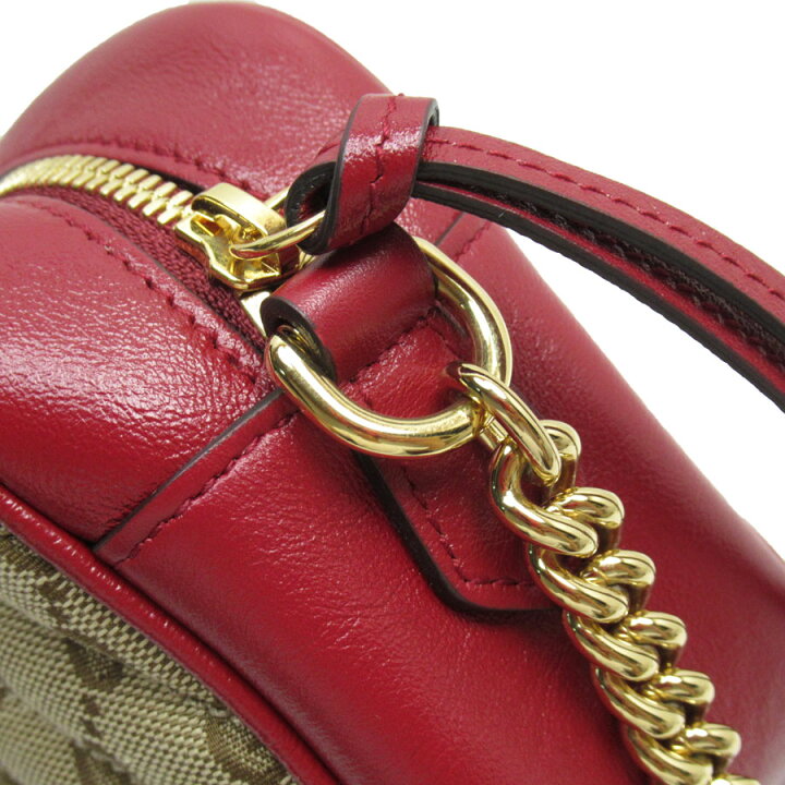 楽天市場】グッチ GUCCI 斜め掛けショルダーバッグ GGマーモント GG 