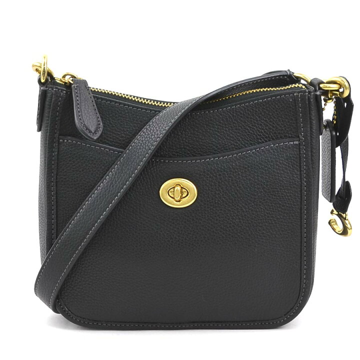 楽天市場】コーチ COACH 斜め掛けショルダーバッグ レザー ブラック 