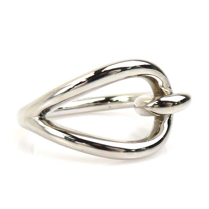 楽天市場】エルメス HERMES スカーフリング メタル シルバー  