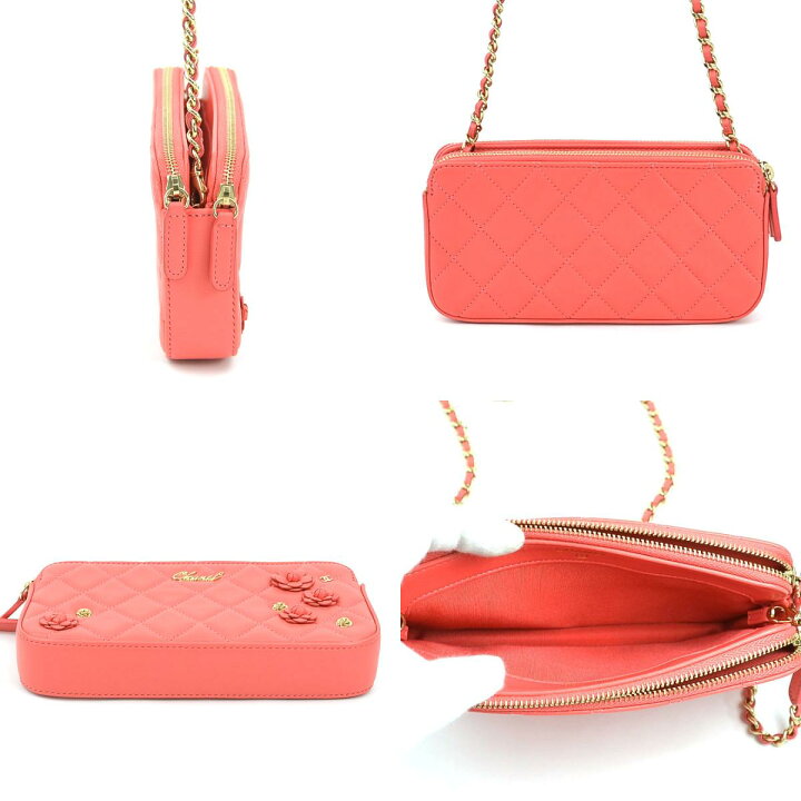 楽天市場】シャネル CHANEL ウォレットチェーン 斜め掛けショルダー  