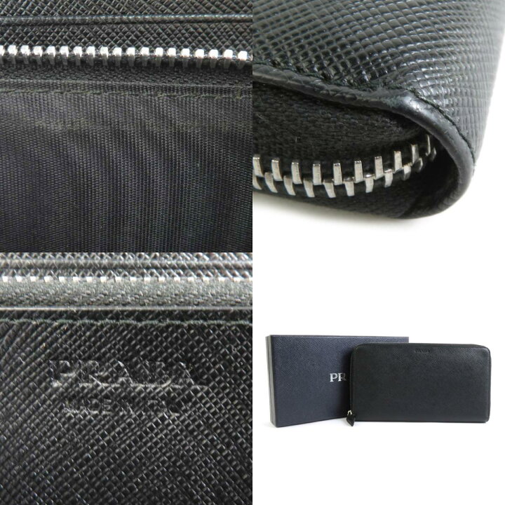 楽天市場】プラダ PRADA ラウンドファスナー長財布 ジッピー  