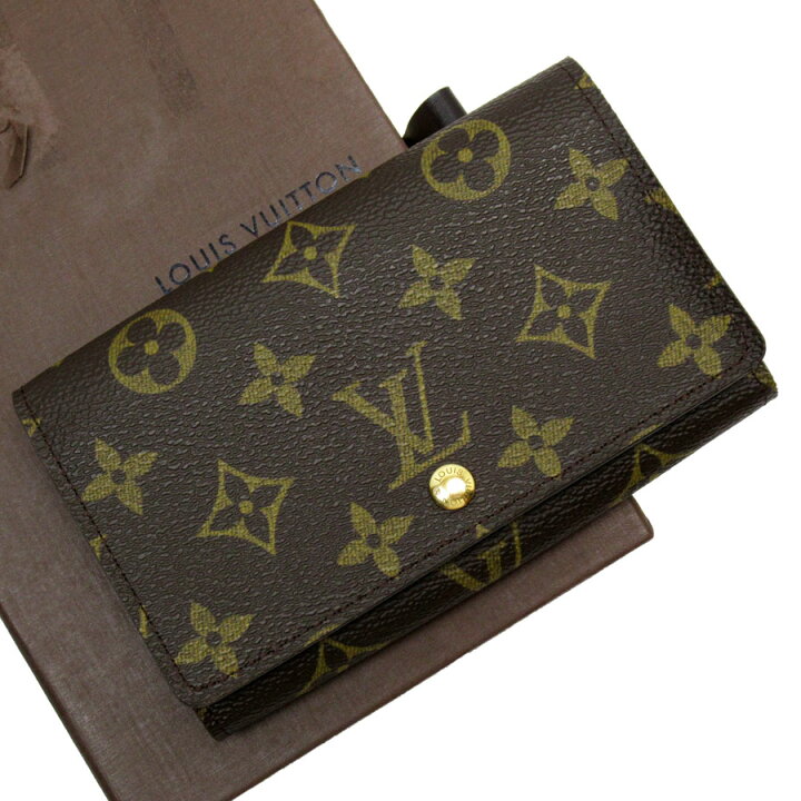 楽天市場】ルイ ヴィトン LOUIS VUITTON 二つ折り財布 モノグラム 