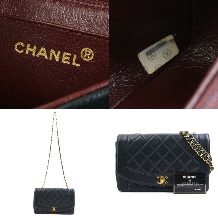 楽天市場】シャネル CHANEL ショルダーバッグ ダイアナ マトラッセ  