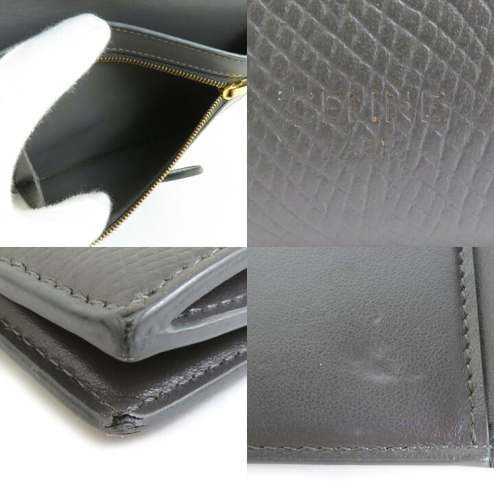 楽天市場】セリーヌ CELINE 二つ折り財布 ミディアムストラップ 