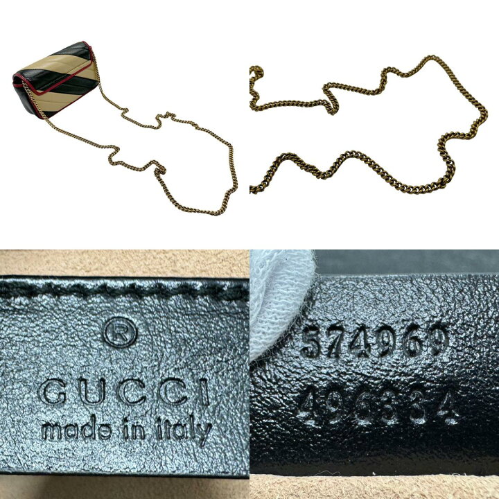 楽天市場】グッチ GUCCI 斜め掛けショルダーバッグ GGマーモント  
