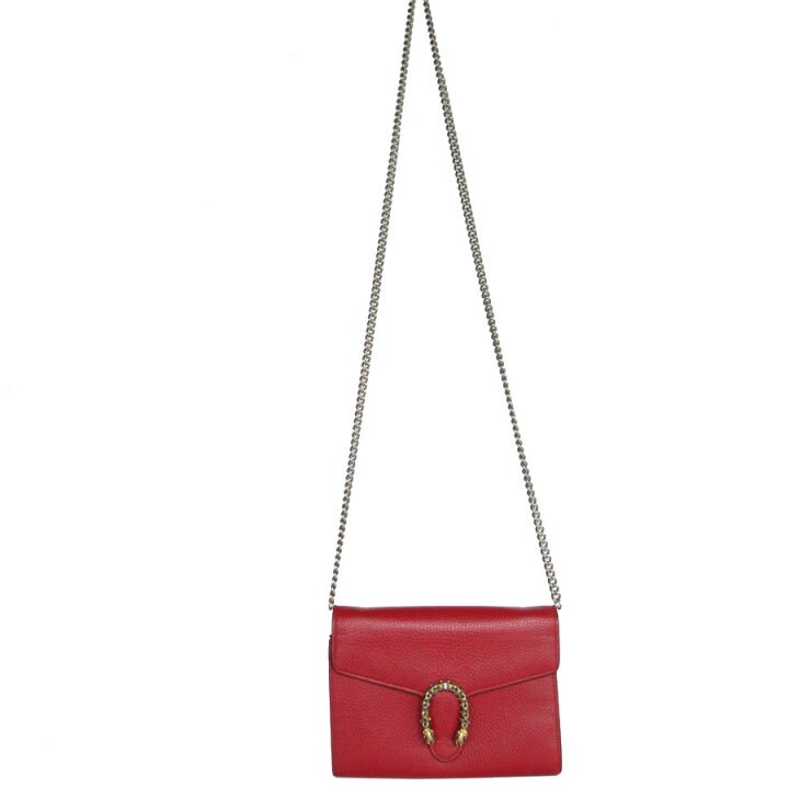楽天市場】グッチ GUCCI チェーンウォレット デュオニュソス レザー  