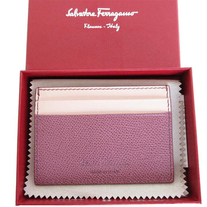 楽天市場】サルヴァトーレフェラガモ Salvatore Ferragamo カード 