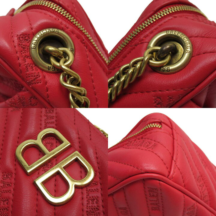 楽天市場】バレンシアガ BALENCIAGA ショルダーバッグ レザー レッド  