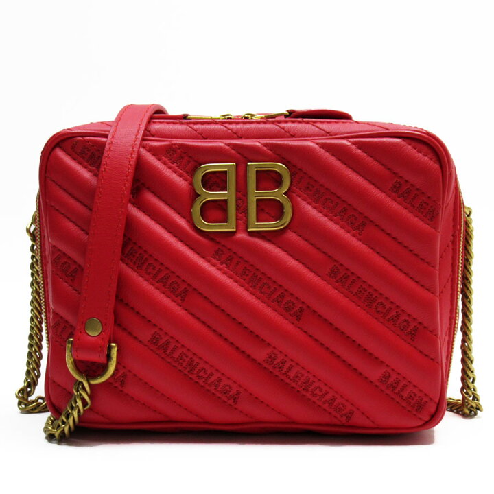 楽天市場】バレンシアガ BALENCIAGA ショルダーバッグ レザー レッド  