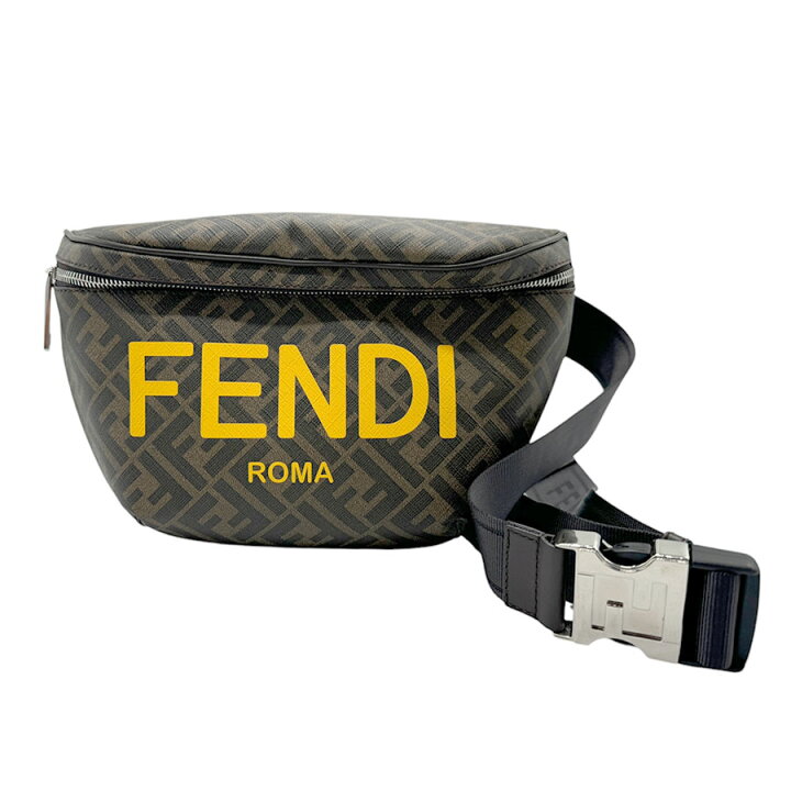 楽天市場】フェンディ FENDI ボディバッグ ズッカ PVC ブラウン 