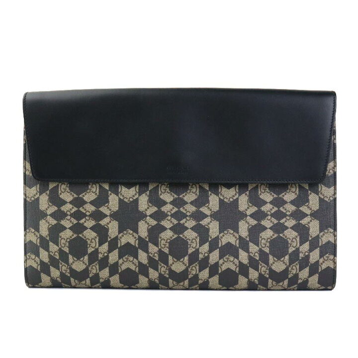 楽天市場】グッチ GUCCI クラッチバッグ GGスプリーム PVC/レザー 