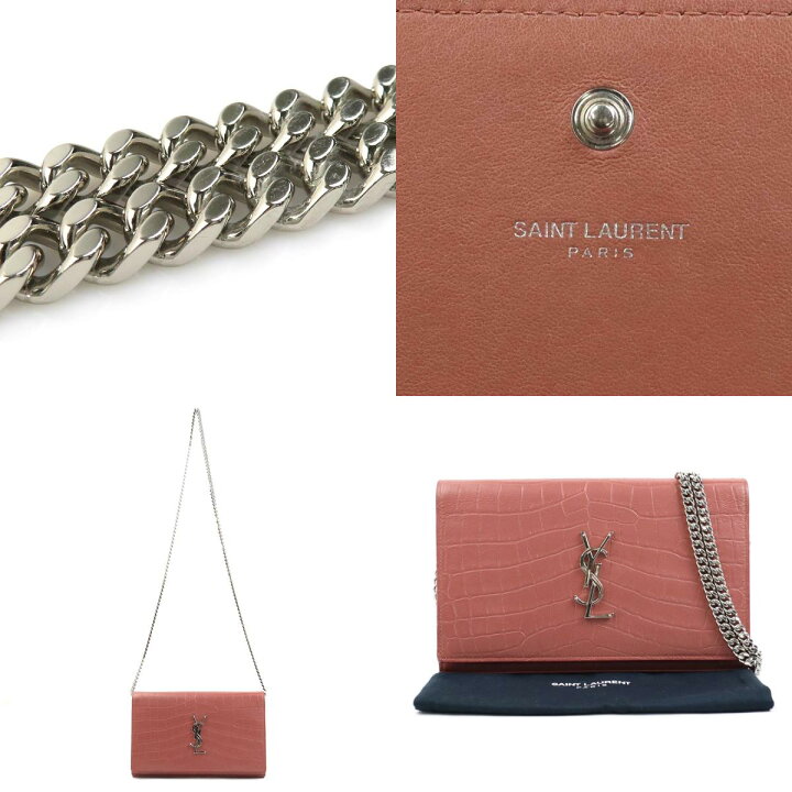 楽天市場】サンローラン SAINT LAURENT ウォレットチェーン 斜め掛け  