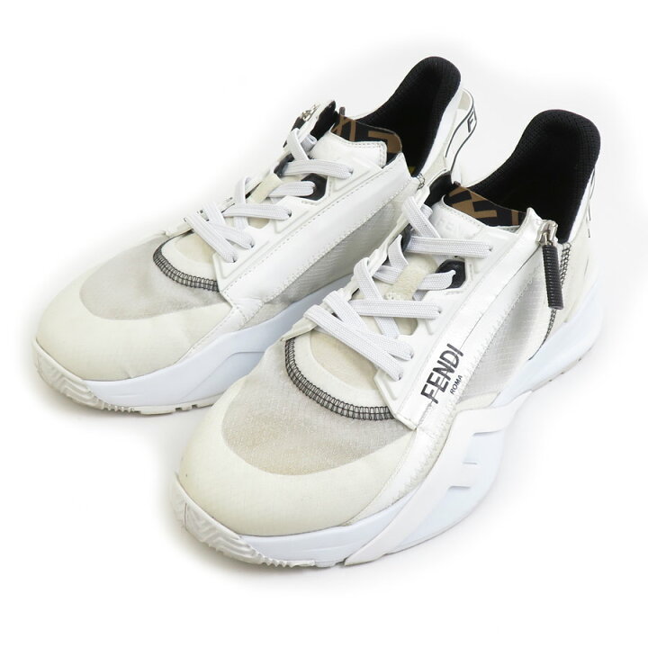 楽天市場】フェンディ FENDI スニーカー フロー ナイロン/スエード 