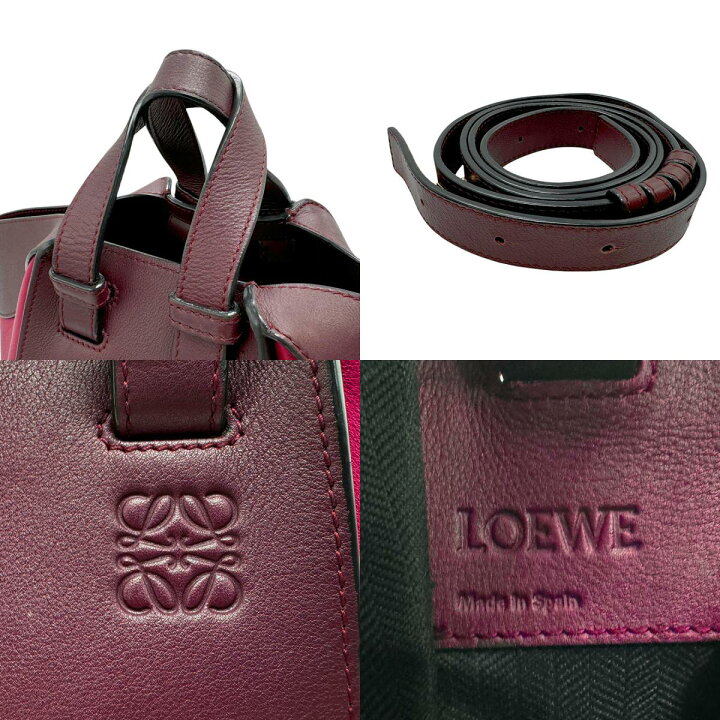 楽天市場】ロエベ LOEWE ハンドバッグ ショルダーバッグ ハンモック 