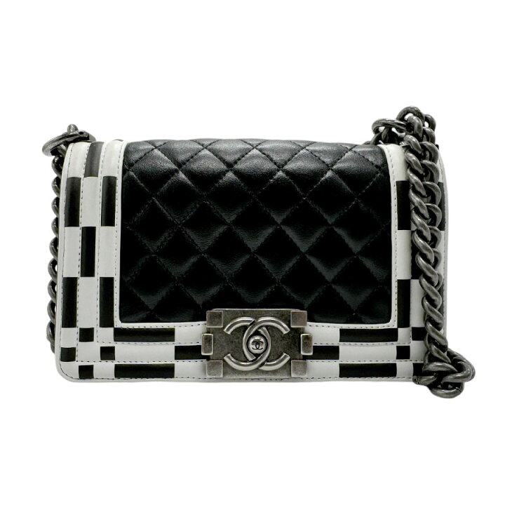 楽天市場】シャネル CHANEL ショルダーバッグ ボーイシャネル レザー  