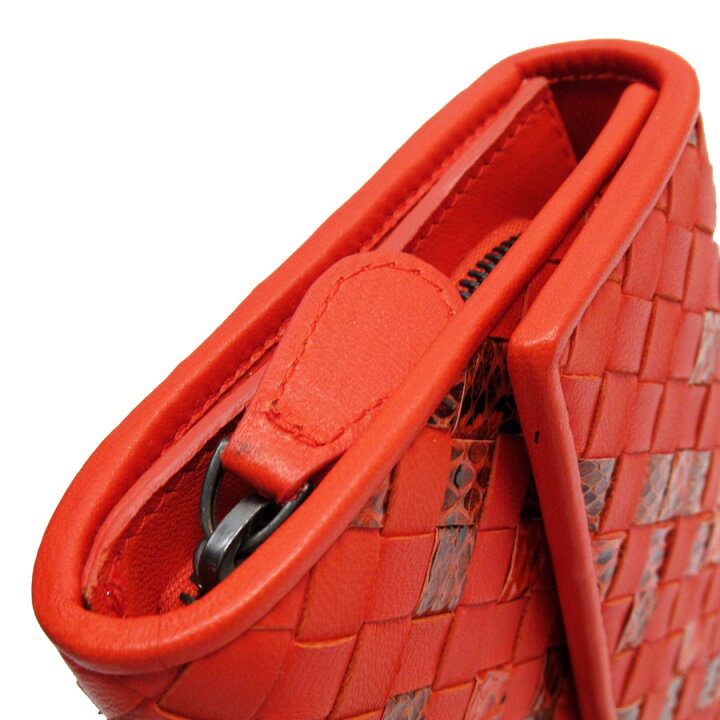 楽天市場】ボッテガヴェネタ BOTTEGAVENETA 長財布 レザー/パイソン  
