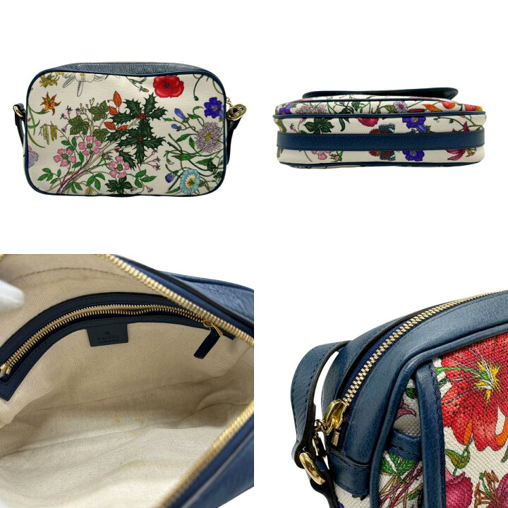 楽天市場】グッチ GUCCI 斜め掛けショルダーバッグ フローラ  